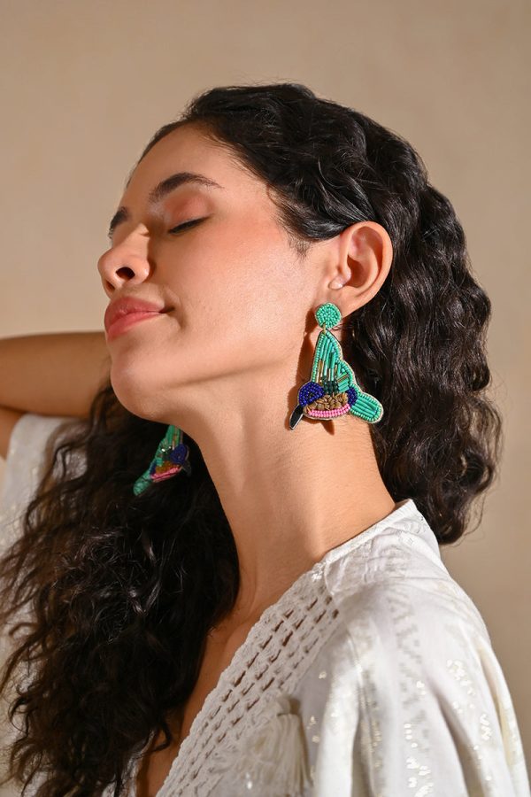 Birds in Paradise Earrings - Image 2