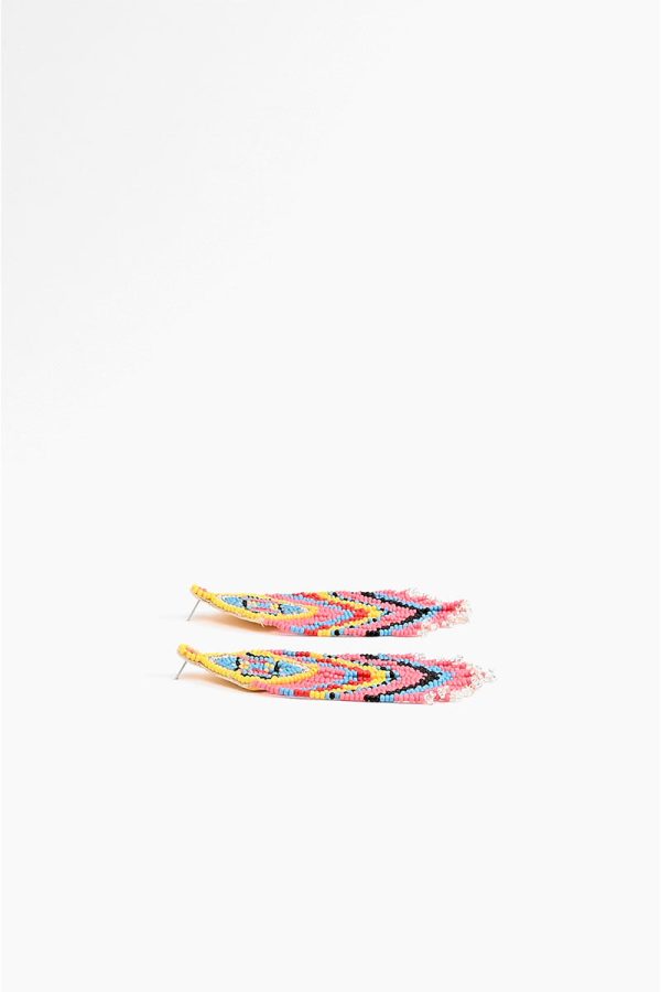 Chloe Beaded Earrings - Image 4