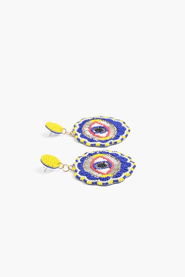 Eye see you Evil Eye Earrings - Image 4