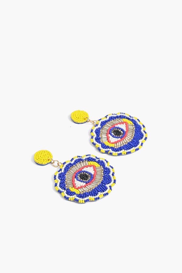 Eye see you Evil Eye Earrings - Image 5