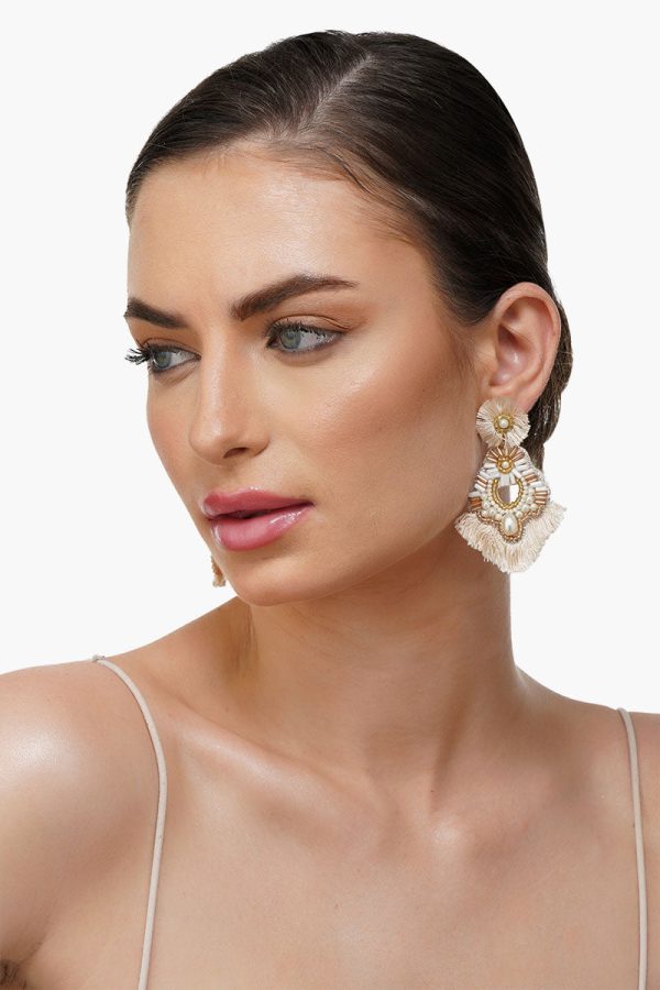 Dreaming of the Beach Fringe Earrings - Image 2