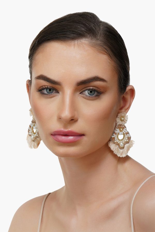 Dreaming of the Beach Fringe Earrings - Image 3