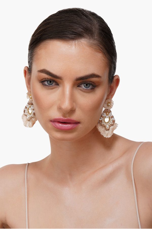 Dreaming of the Beach Fringe Earrings - Image 4