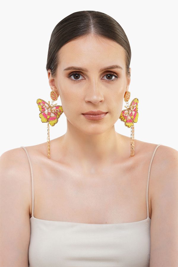 Elegant Butterfly Earrings - Image 3