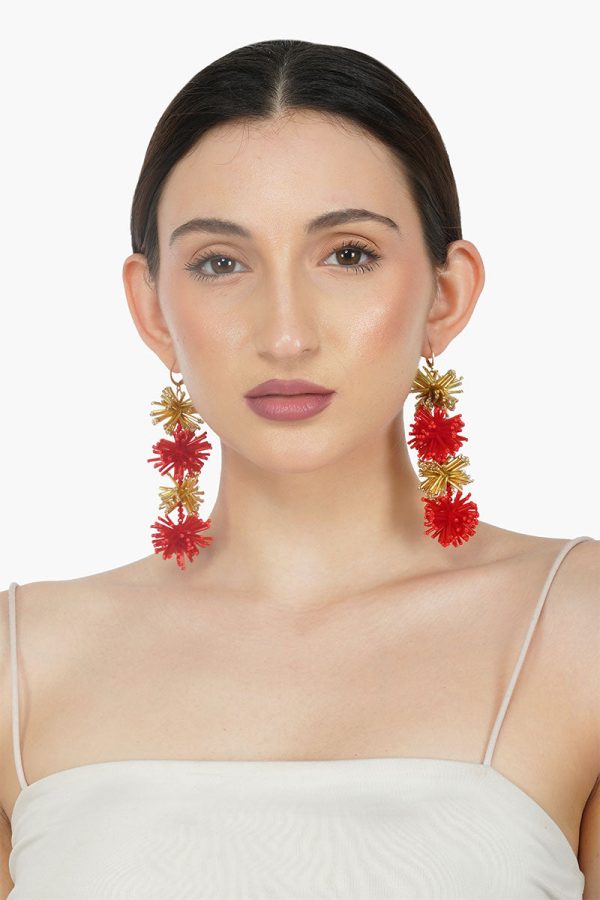 Omnia Beaded Earrings - Image 3