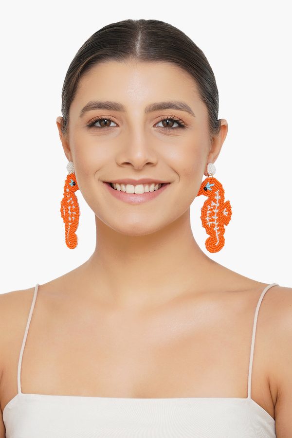 Elegance Seahorse Earrings - Image 3