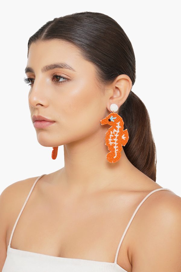 Elegance Seahorse Earrings - Image 5