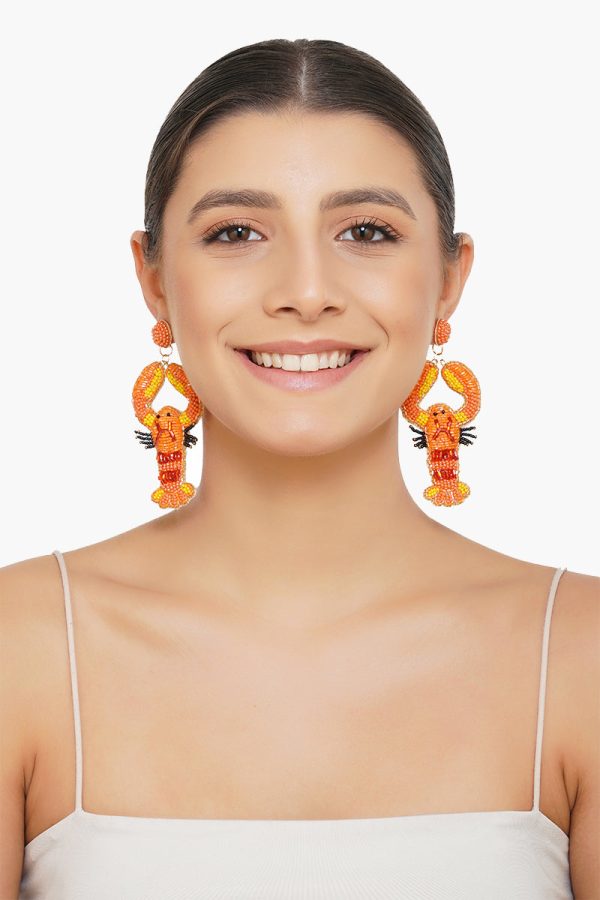 Luxe Lobster Earrings - Image 3
