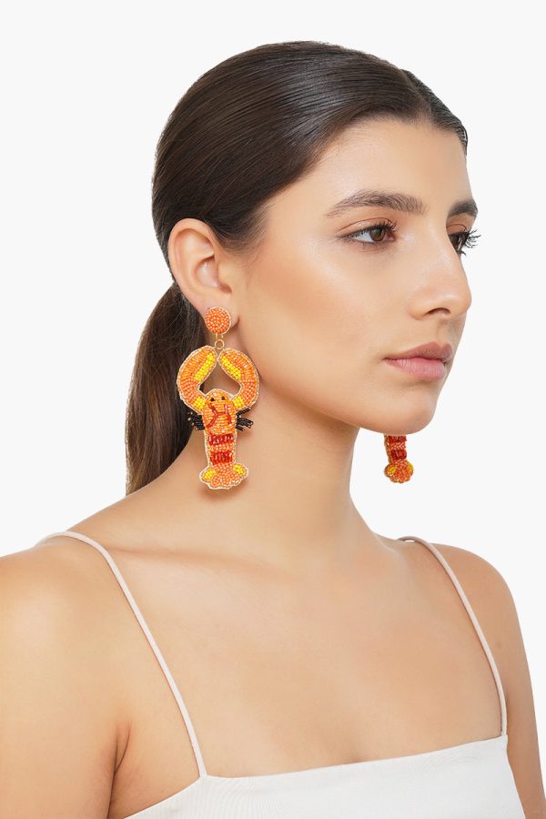 Luxe Lobster Earrings - Image 4