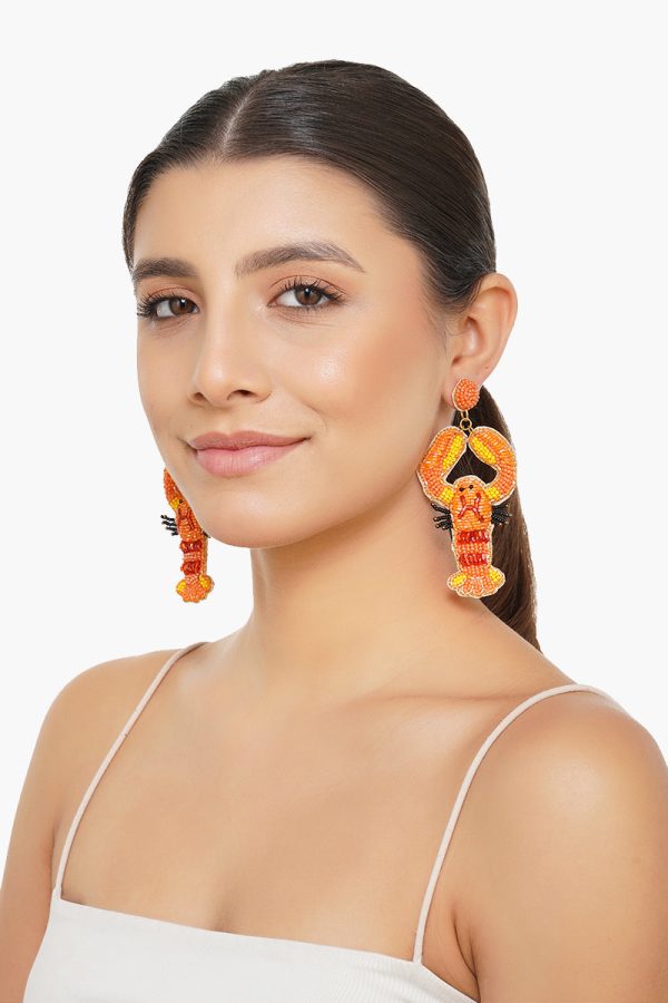 Luxe Lobster Earrings - Image 5