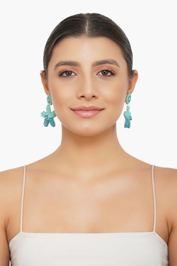 Coral Stars Earrings - Image 2