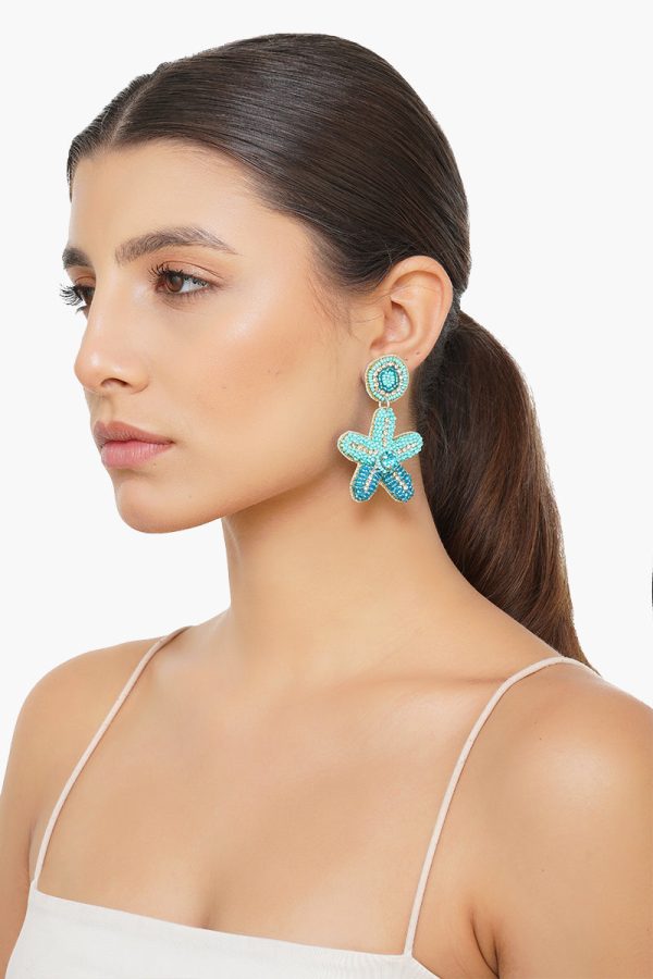 Coral Stars Earrings - Image 4