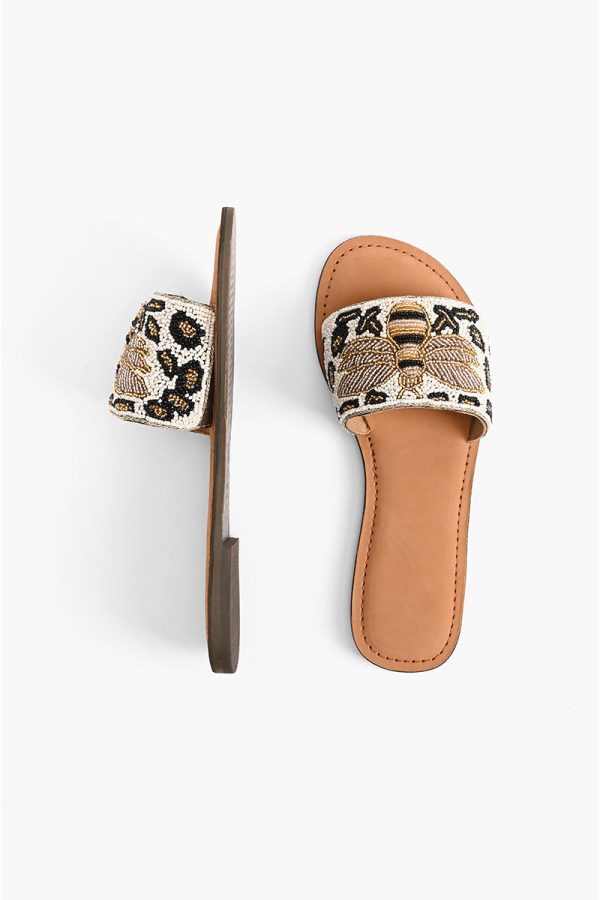 Bee Glam Slide Sandals - Image 4